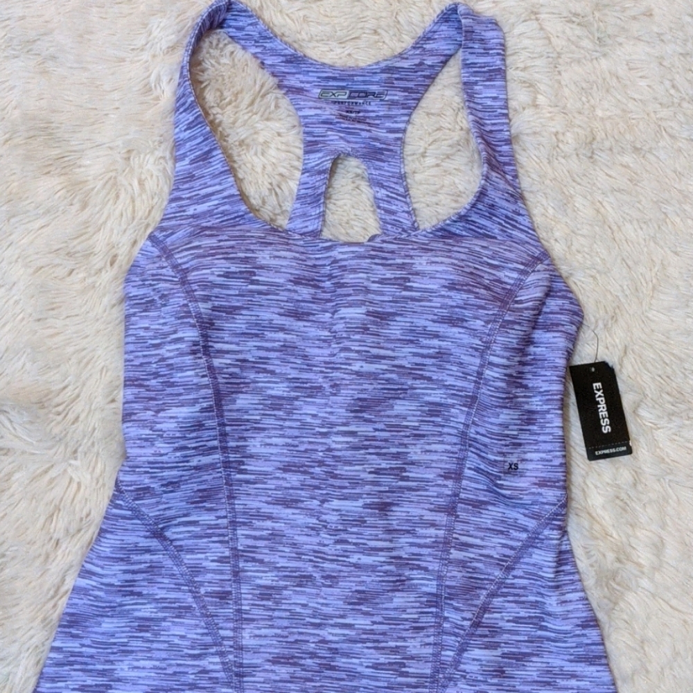 NWT Express core performance workout top XS